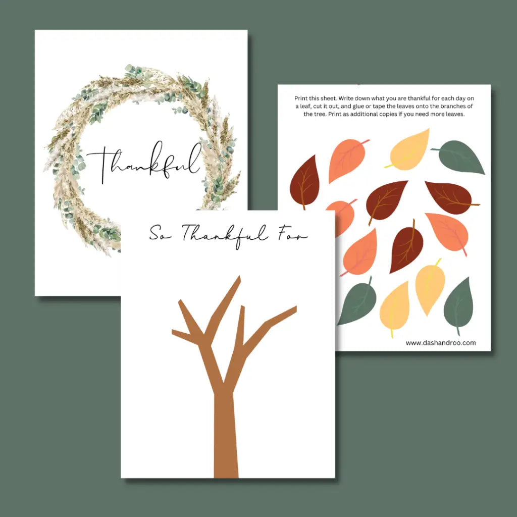 Gratitude Tree Printable