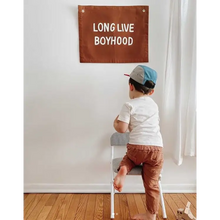 Load image into Gallery viewer, Long Live Boyhood Banner - Banners
