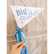 Load image into Gallery viewer, Sibling Pennants - Big Brother Blue - Pennant

