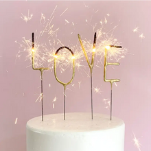 Load image into Gallery viewer, Sparkler Card LOVE 4 - Candle
