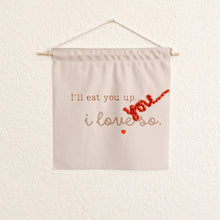 Load image into Gallery viewer, Valentine’s I Love You So Mini Wall Hangings - Banners
