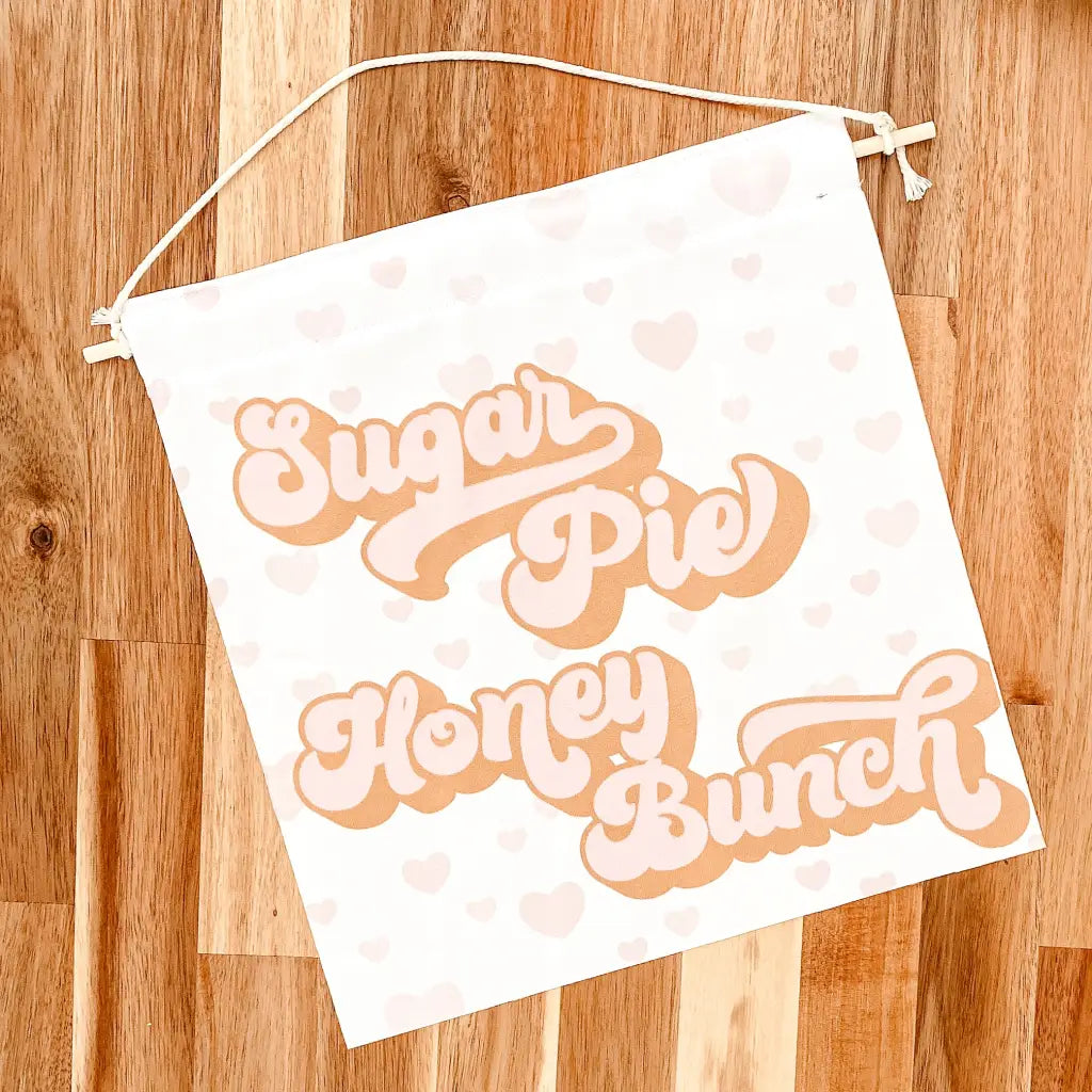 Valentine’s Sugar Pie Mini Wall Hangings - Banners