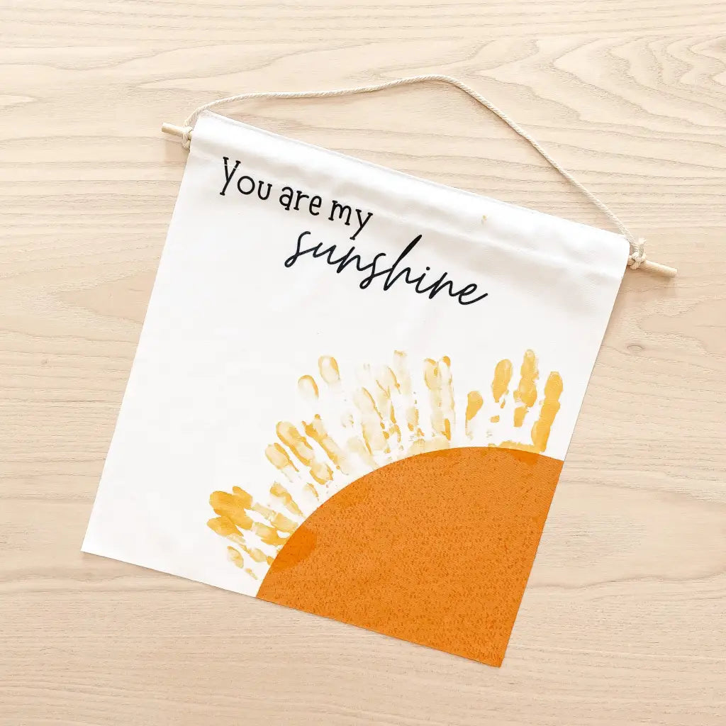You are my Sunshine Handprint Banner - Banners